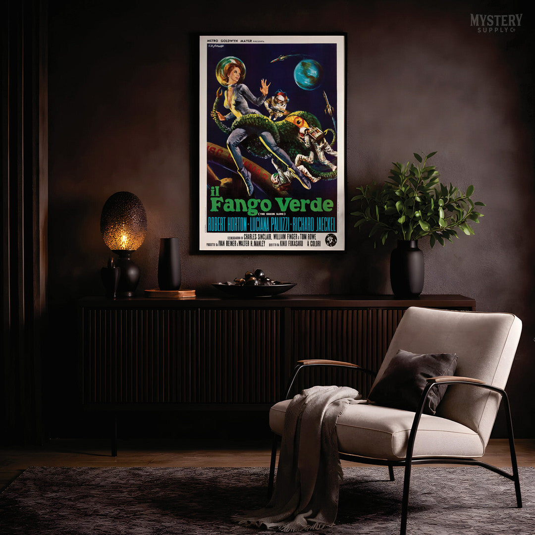 The Green Slime 1969 Italian il Fango Verde Sci-Fi Movie Poster