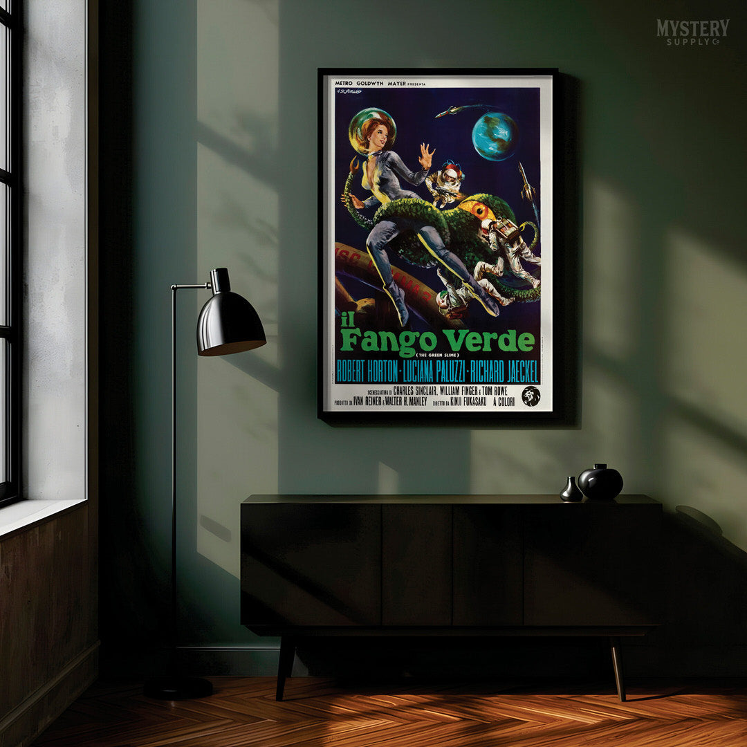 The Green Slime 1969 Italian il Fango Verde Sci-Fi Movie Poster