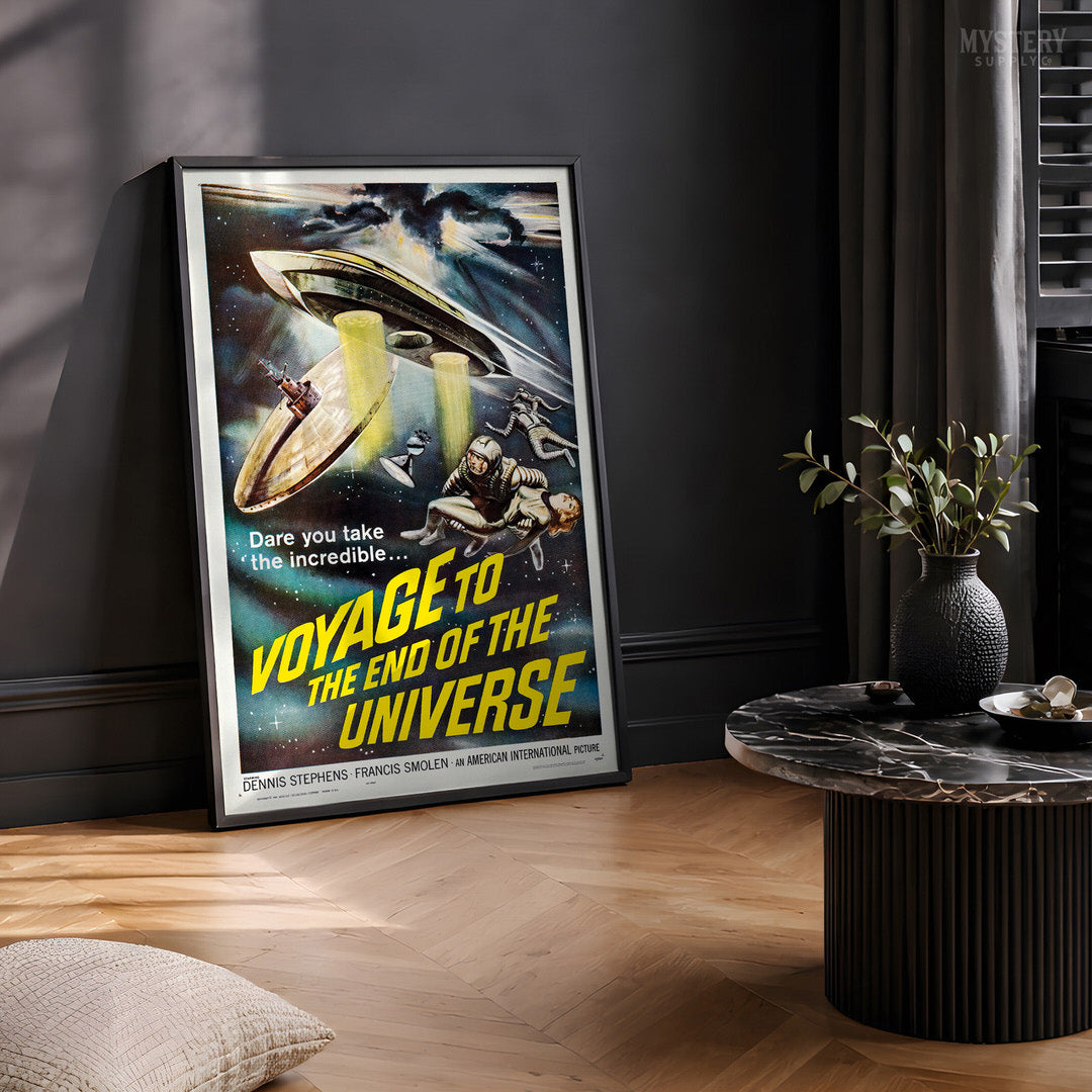 Voyage to the End of the Universe 1964 Science Fiction Movie Poster
