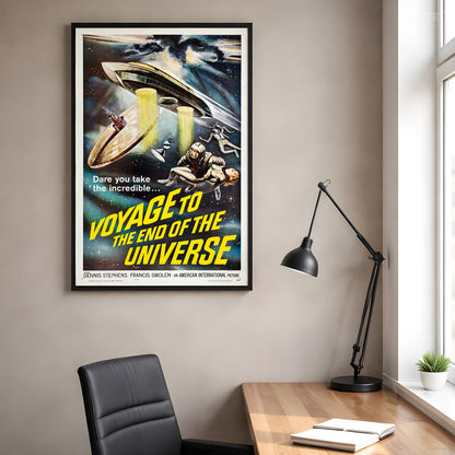 Voyage to the End of the Universe 1964 Science Fiction Movie Poster