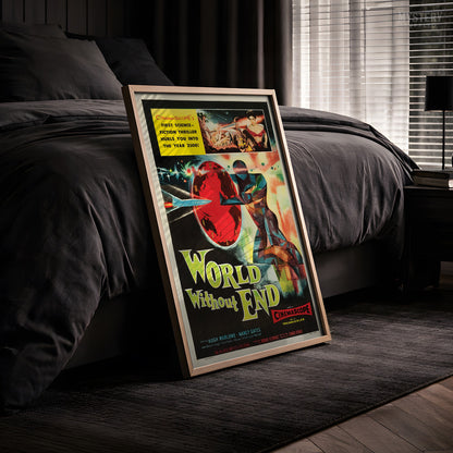 World Without End 1956 Vintage Science Fiction Movie Poster