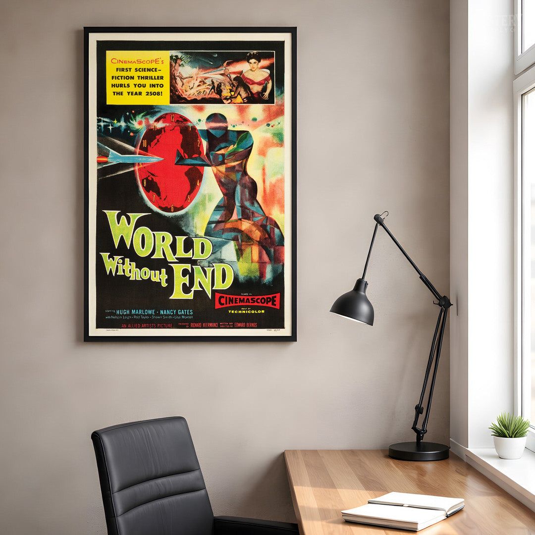 World Without End 1956 Vintage Science Fiction Movie Poster