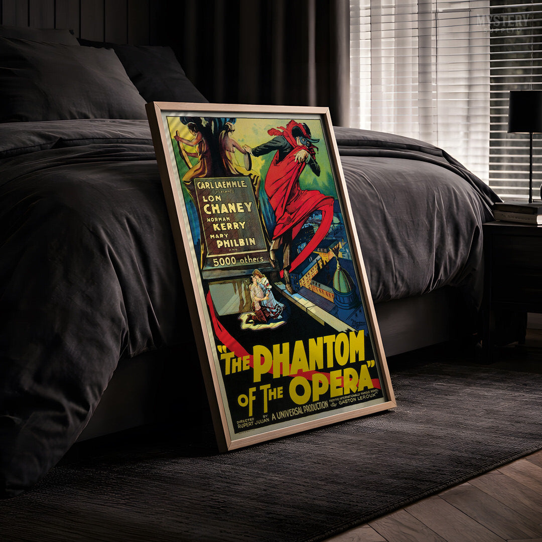 The Phantom of the Opera 1925 Horror Movie Poster