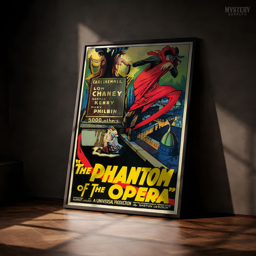 The Phantom of the Opera 1925 Horror Movie Poster