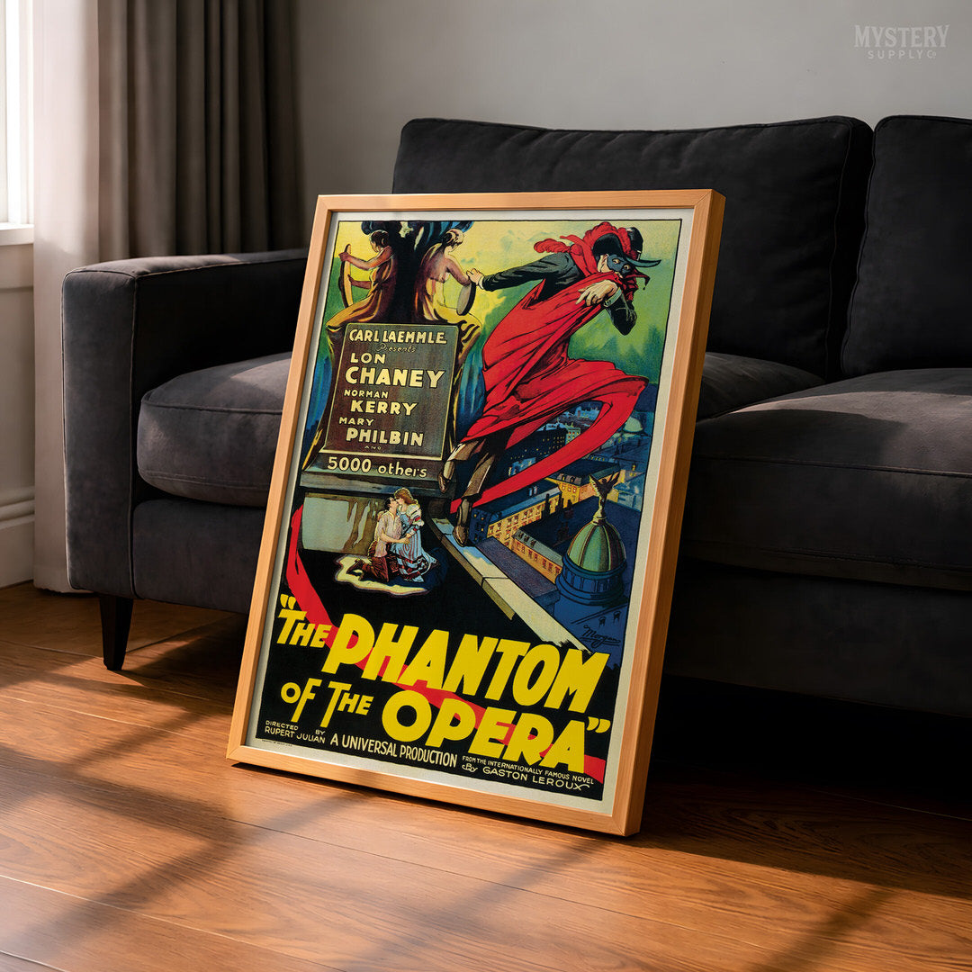 The Phantom of the Opera 1925 Horror Movie Poster