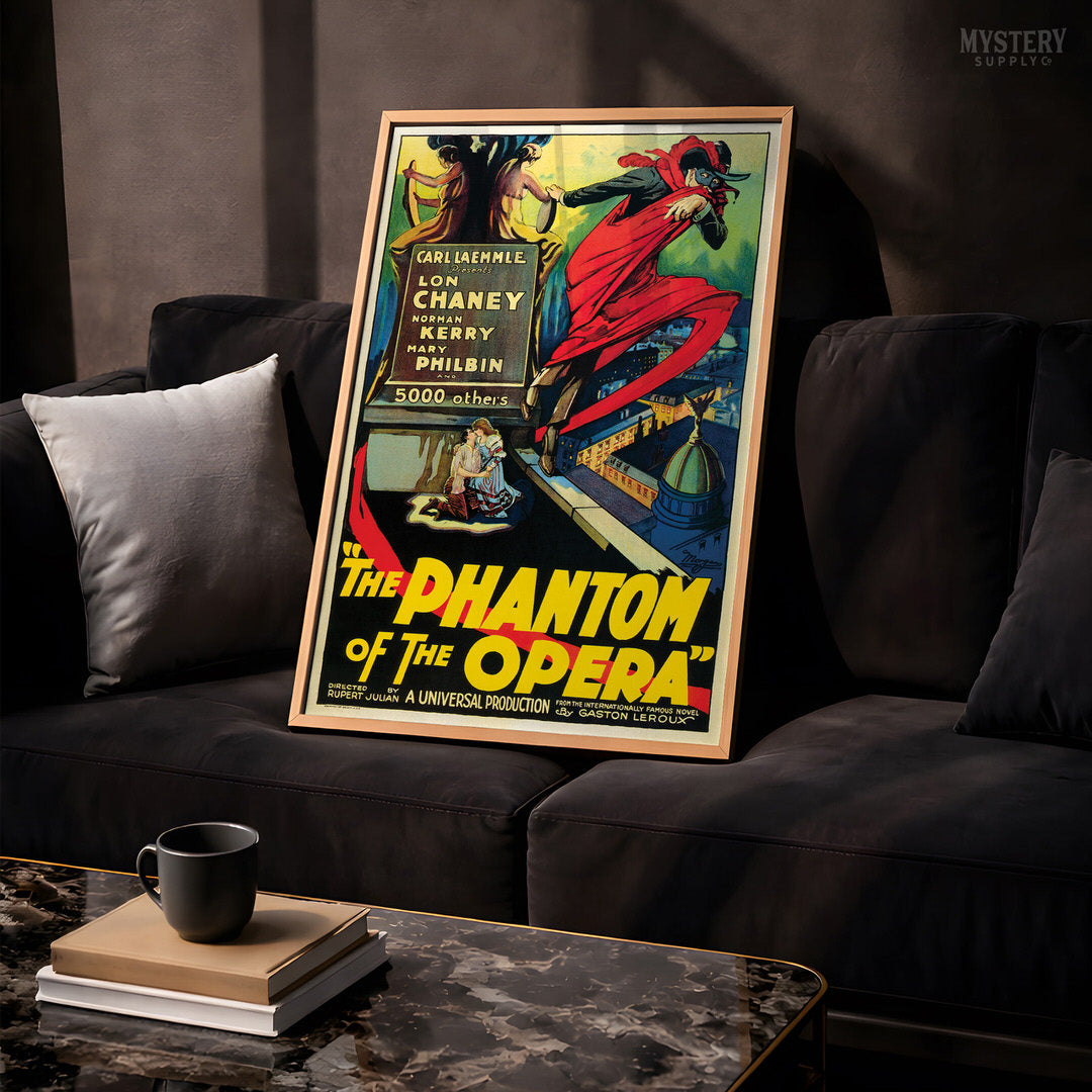 The Phantom of the Opera 1925 Horror Movie Poster