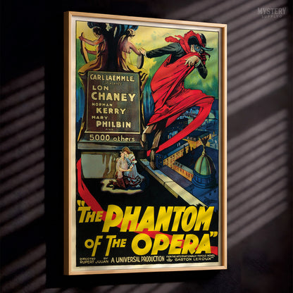 The Phantom of the Opera 1925 Horror Movie Poster
