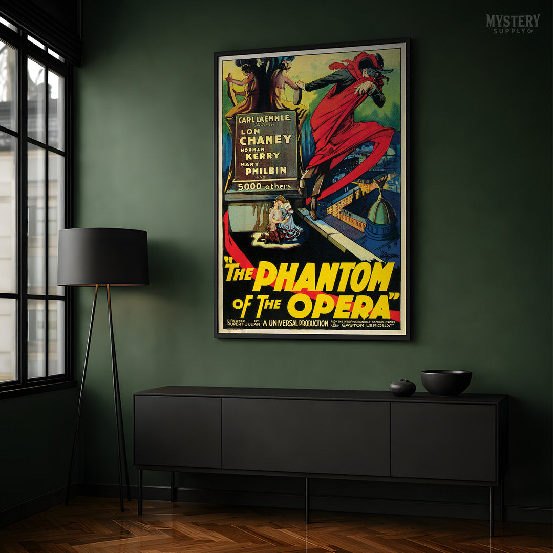 The Phantom of the Opera 1925 Horror Movie Poster