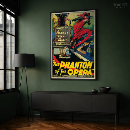 The Phantom of the Opera 1925 Horror Movie Poster