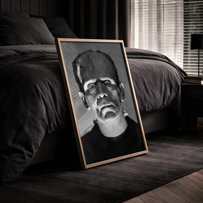 Frankenstein 1930s Vintage Horror Movie Monster Photo