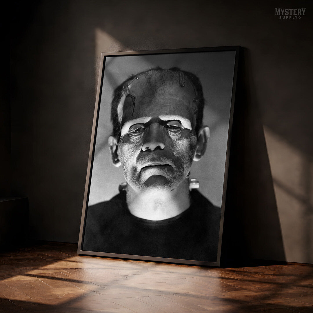 Frankenstein 1930s Vintage Horror Movie Monster Photo