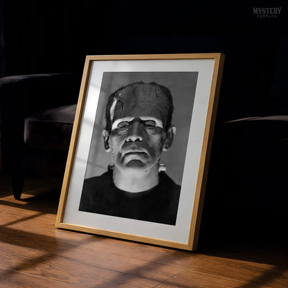 Frankenstein 1930s Vintage Horror Movie Monster Photo