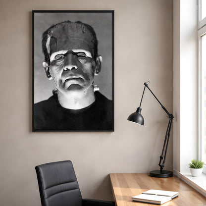 Frankenstein 1930s Vintage Horror Movie Monster Photo