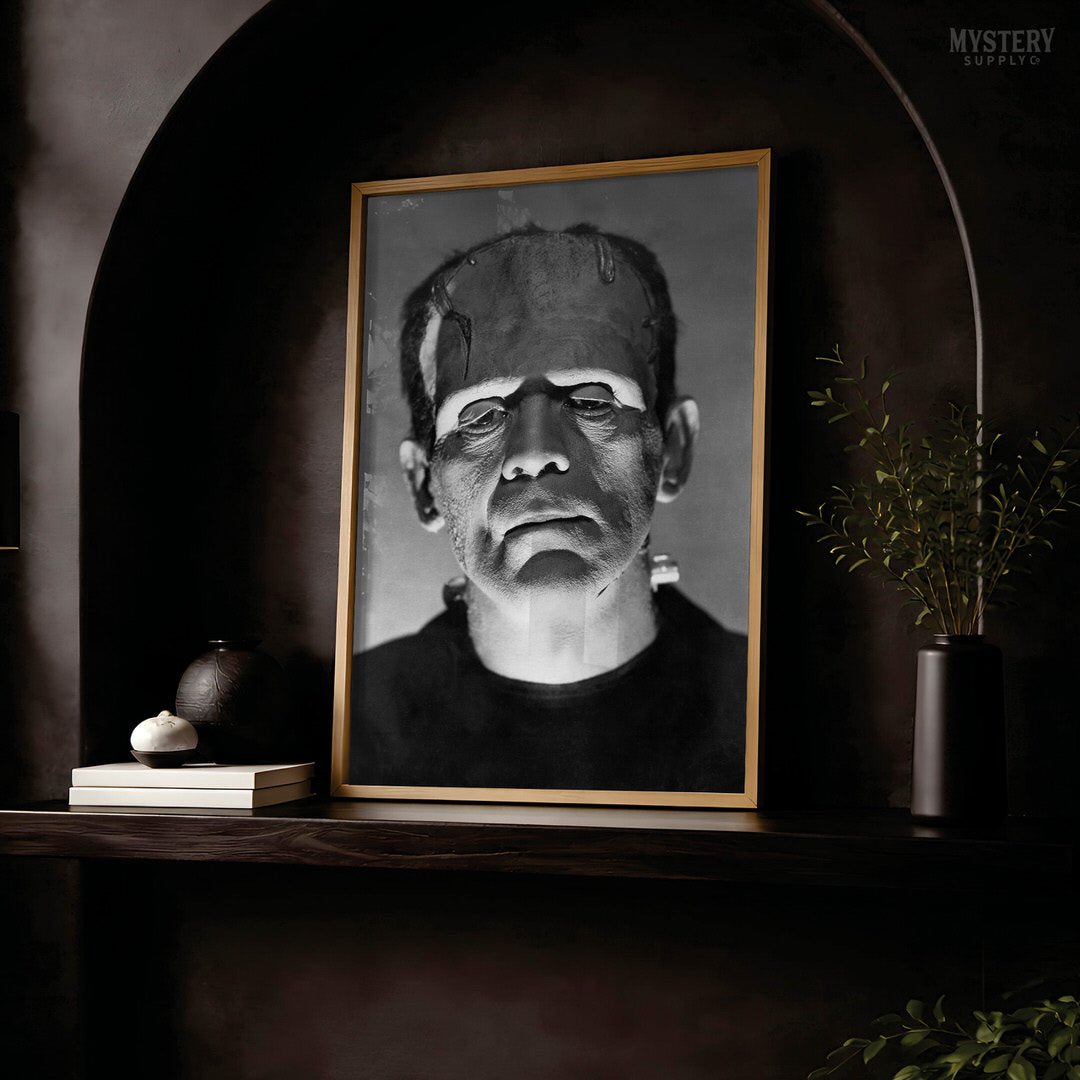 Frankenstein 1930s Vintage Horror Movie Monster Photo