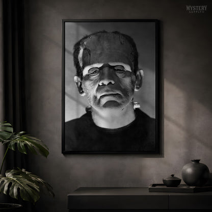 Frankenstein 1930s Vintage Horror Movie Monster Photo