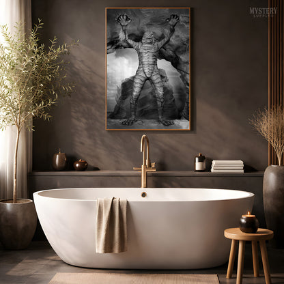 Creature From the Black Lagoon Scary Pose Monster Photo