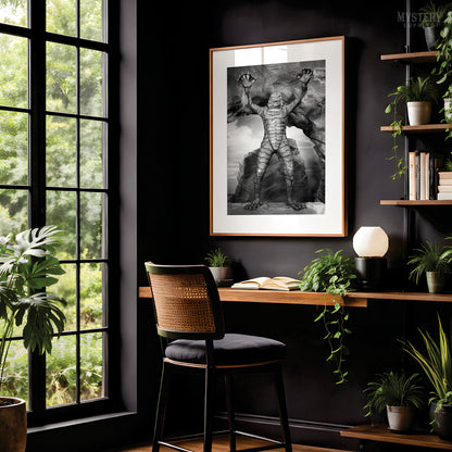 Creature From the Black Lagoon Scary Pose Monster Photo
