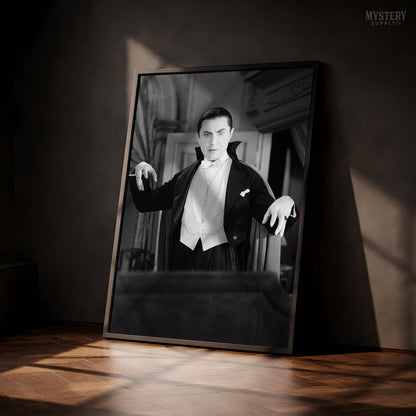 Dracula 1930s Bela Lugosi Vampire Horror Movie Monster Photo