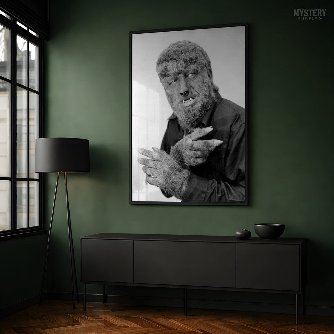 The Wolf Man 1940s Horror Movie Lon Chaney Jr. Werewolf Photo
