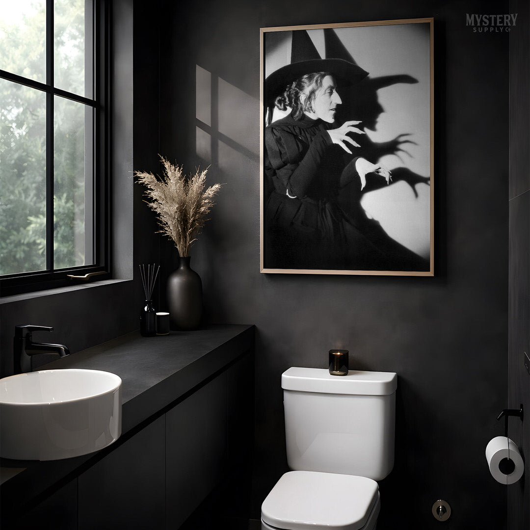 Wicked Witch of the West 1930s Profile Shadow Movie Photo