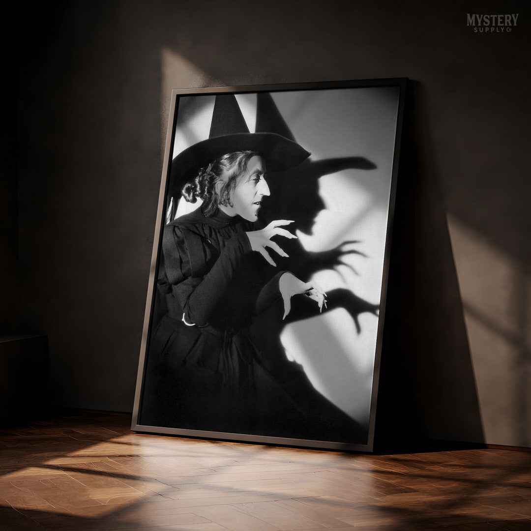 Wicked Witch of the West 1930s Profile Shadow Movie Photo
