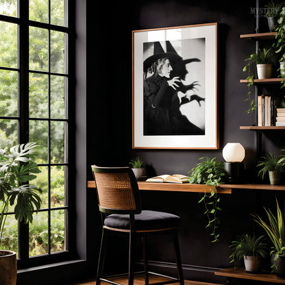Wicked Witch of the West 1930s Profile Shadow Movie Photo