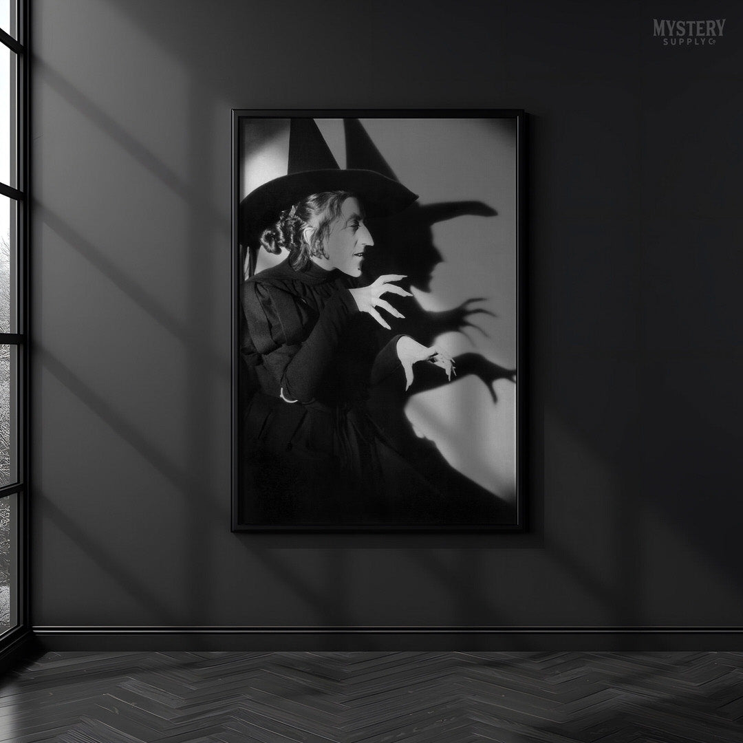 Wicked Witch of the West 1930s Profile Shadow Movie Photo