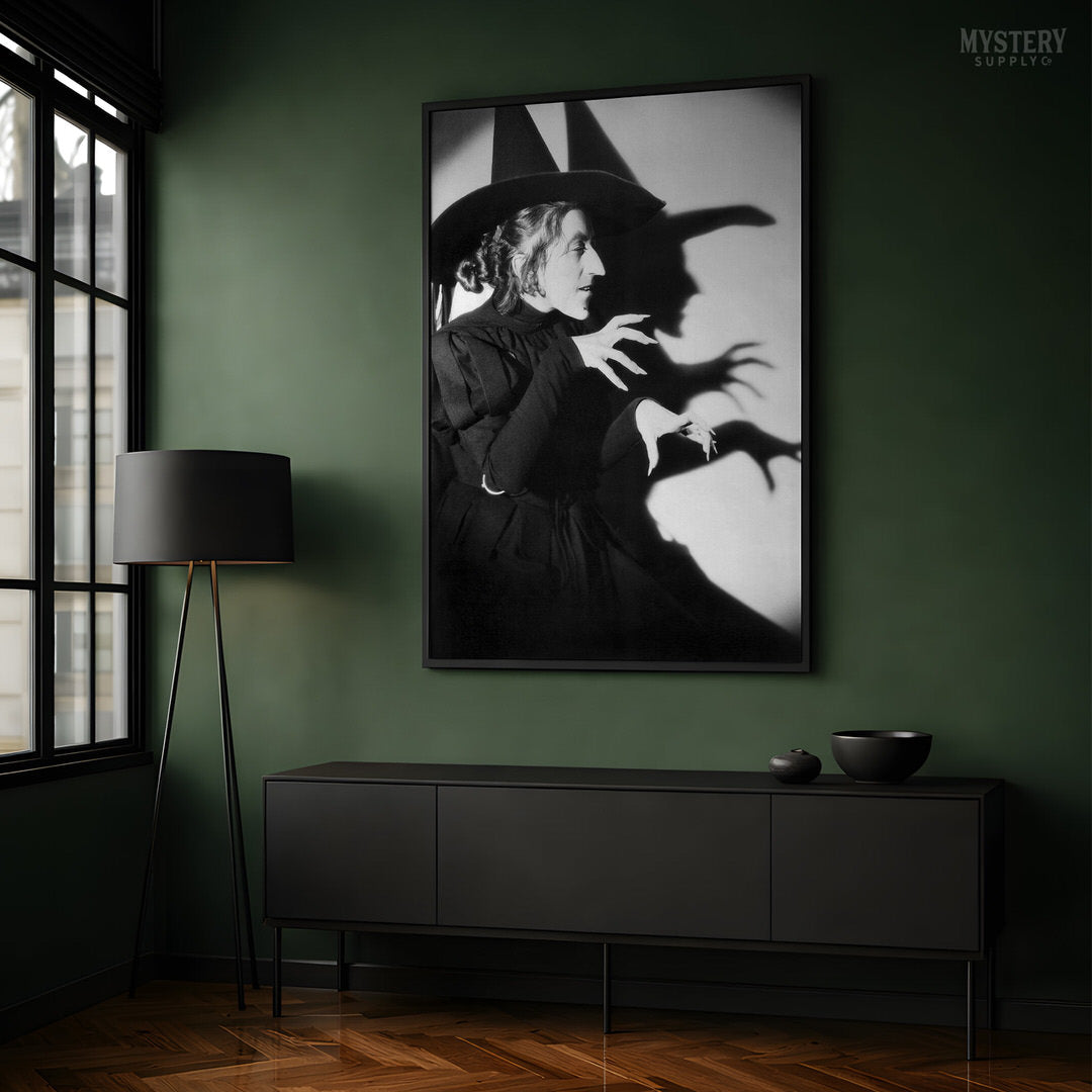 Wicked Witch of the West 1930s Profile Shadow Movie Photo