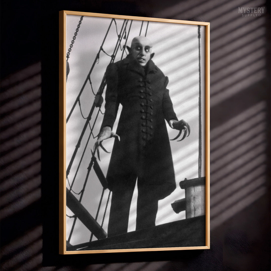 Nosferatu 1922 Horror Movie Vampire Photo