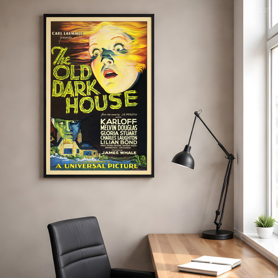 The Old Dark House 1932 Boris Karloff Horror Movie Poster
