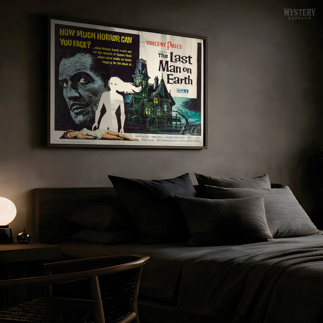 The Last Man on Earth 1964 Vincent Price Horror Movie Poster