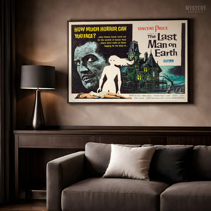 The Last Man on Earth 1964 Vincent Price Horror Movie Poster