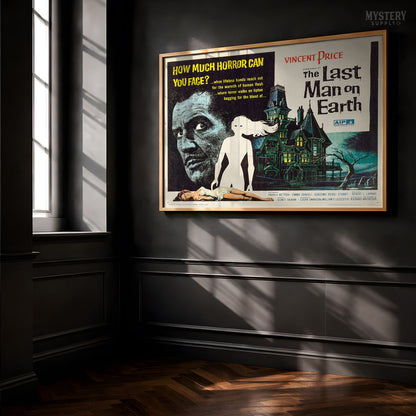 The Last Man on Earth 1964 Vincent Price Horror Movie Poster