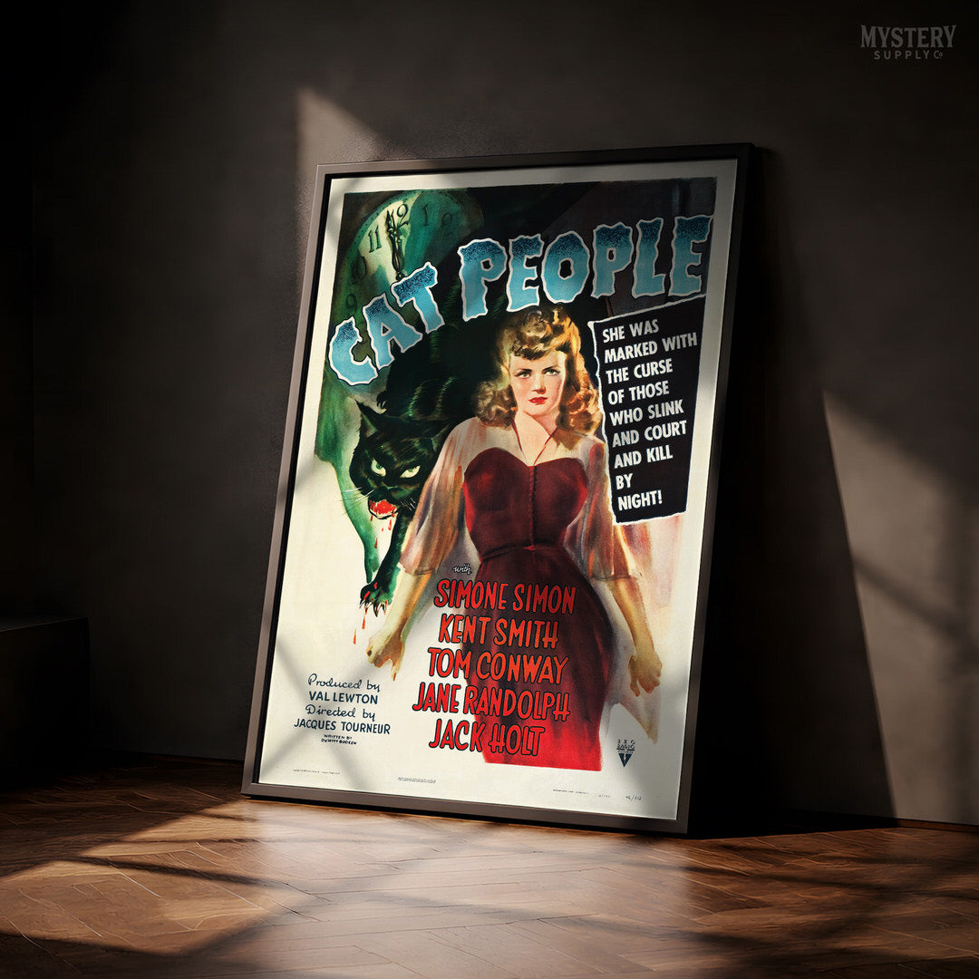 Cat People 1942 Horror Movie Poster