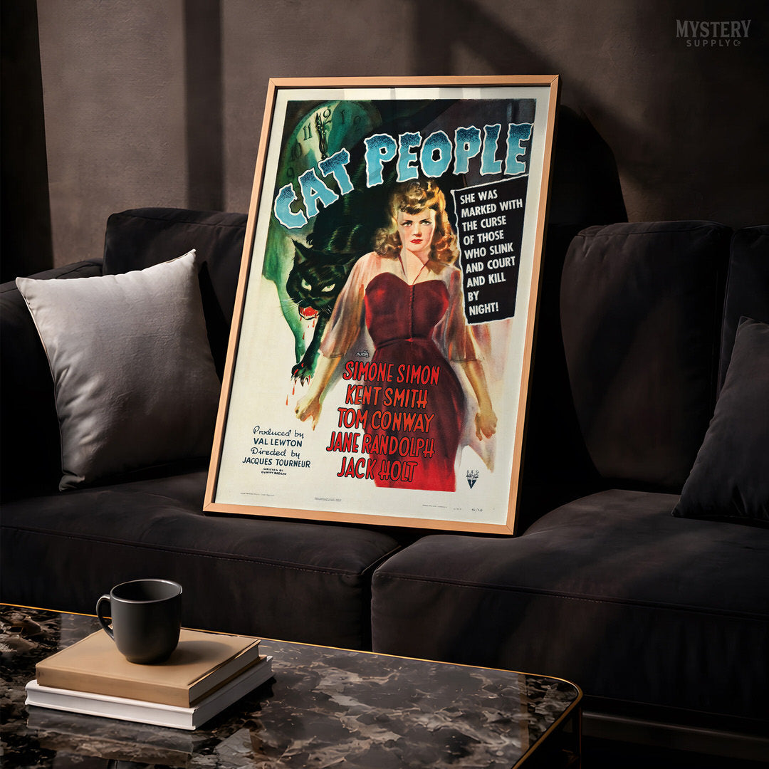 Cat People 1942 Horror Movie Poster