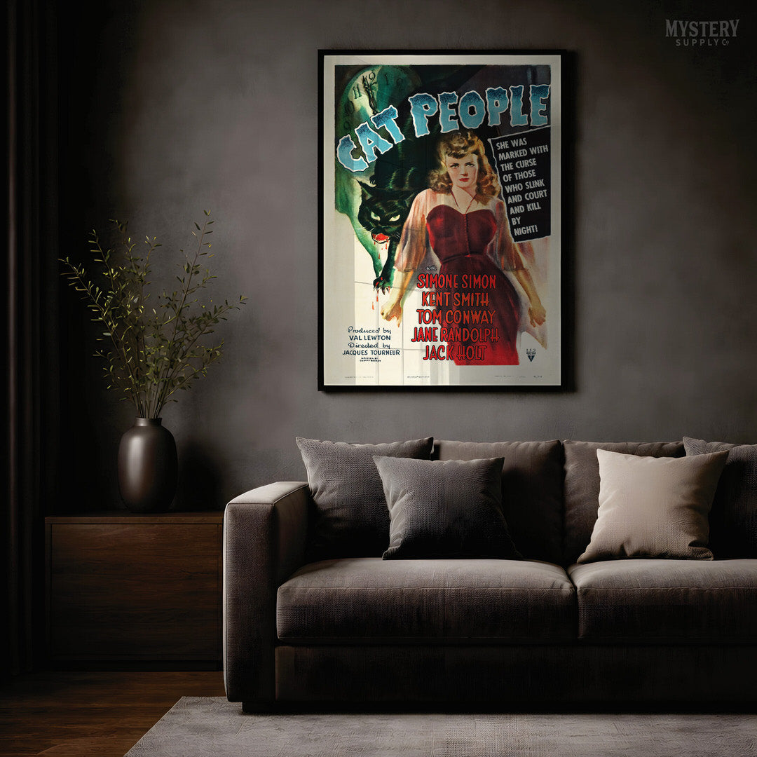 Cat People 1942 Horror Movie Poster