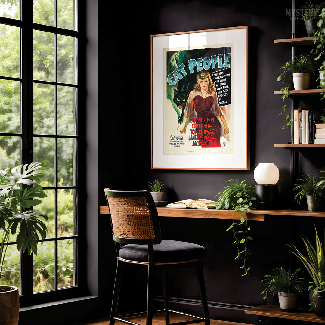 Cat People 1942 Horror Movie Poster