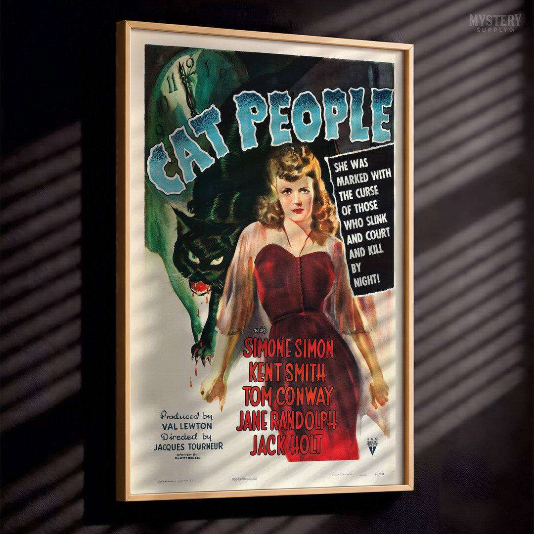 Cat People 1942 Horror Movie Poster