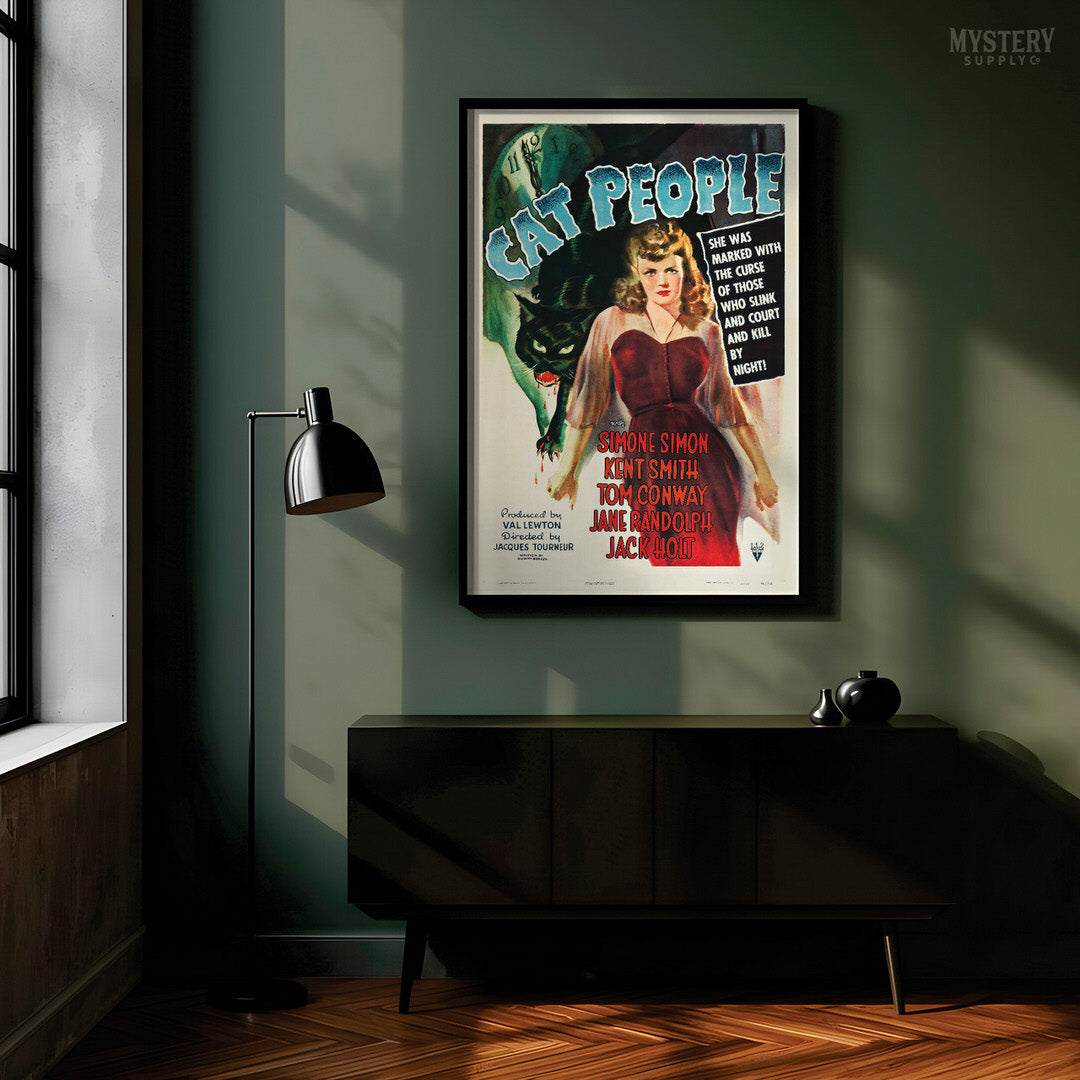 Cat People 1942 Horror Movie Poster
