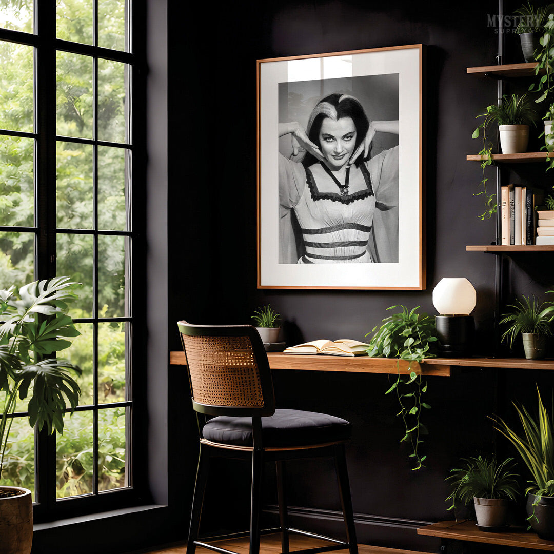 Lily Munster Vampire Photo Poster