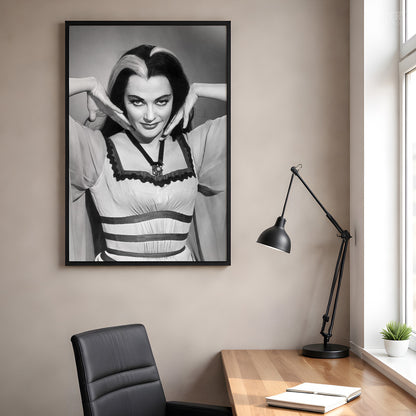 Lily Munster Vampire Photo Poster