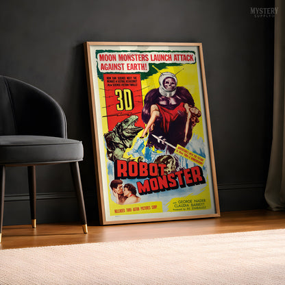Robot Monster 1953 Science Fiction Movie Poster