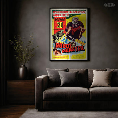Robot Monster 1953 Science Fiction Movie Poster