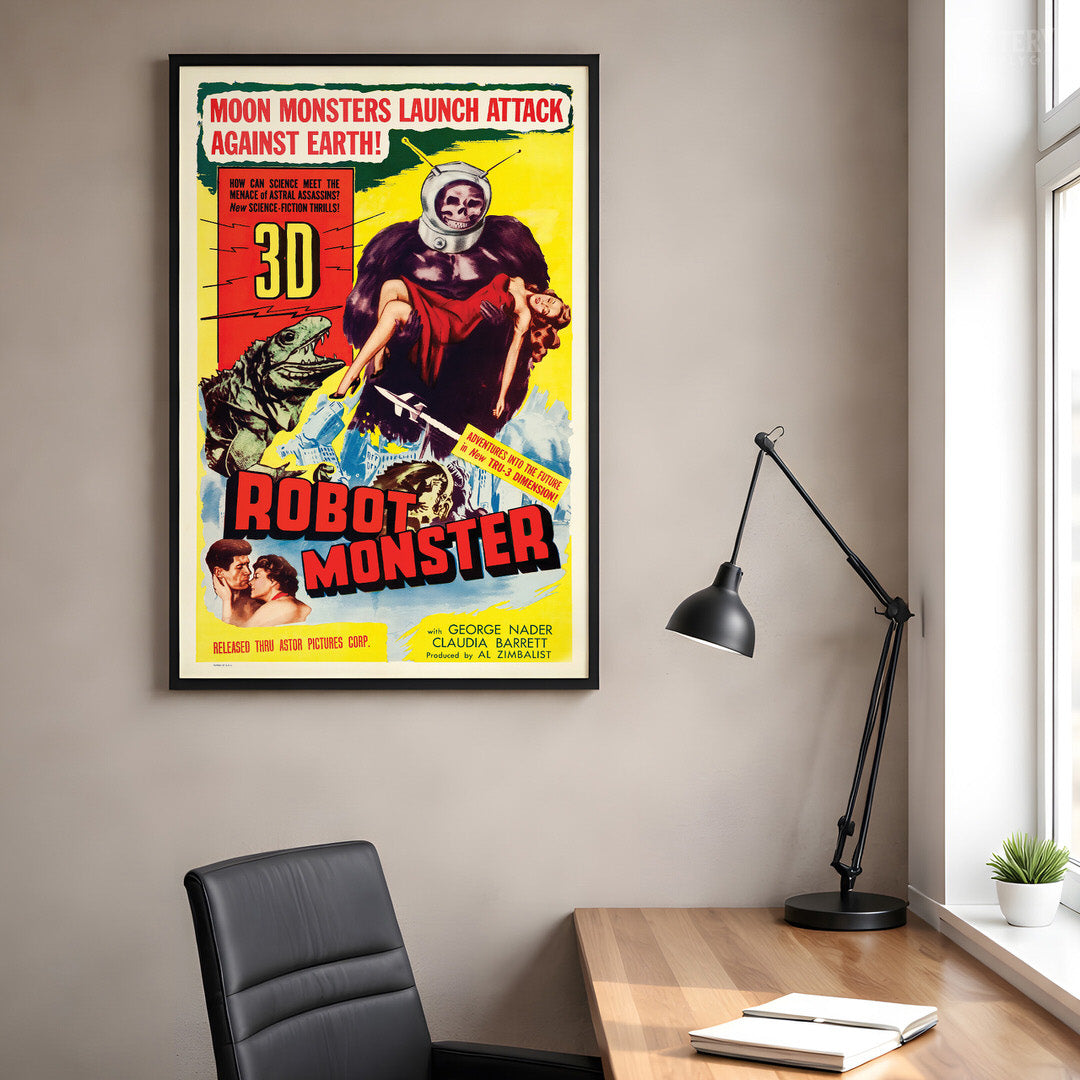 Robot Monster 1953 Science Fiction Movie Poster