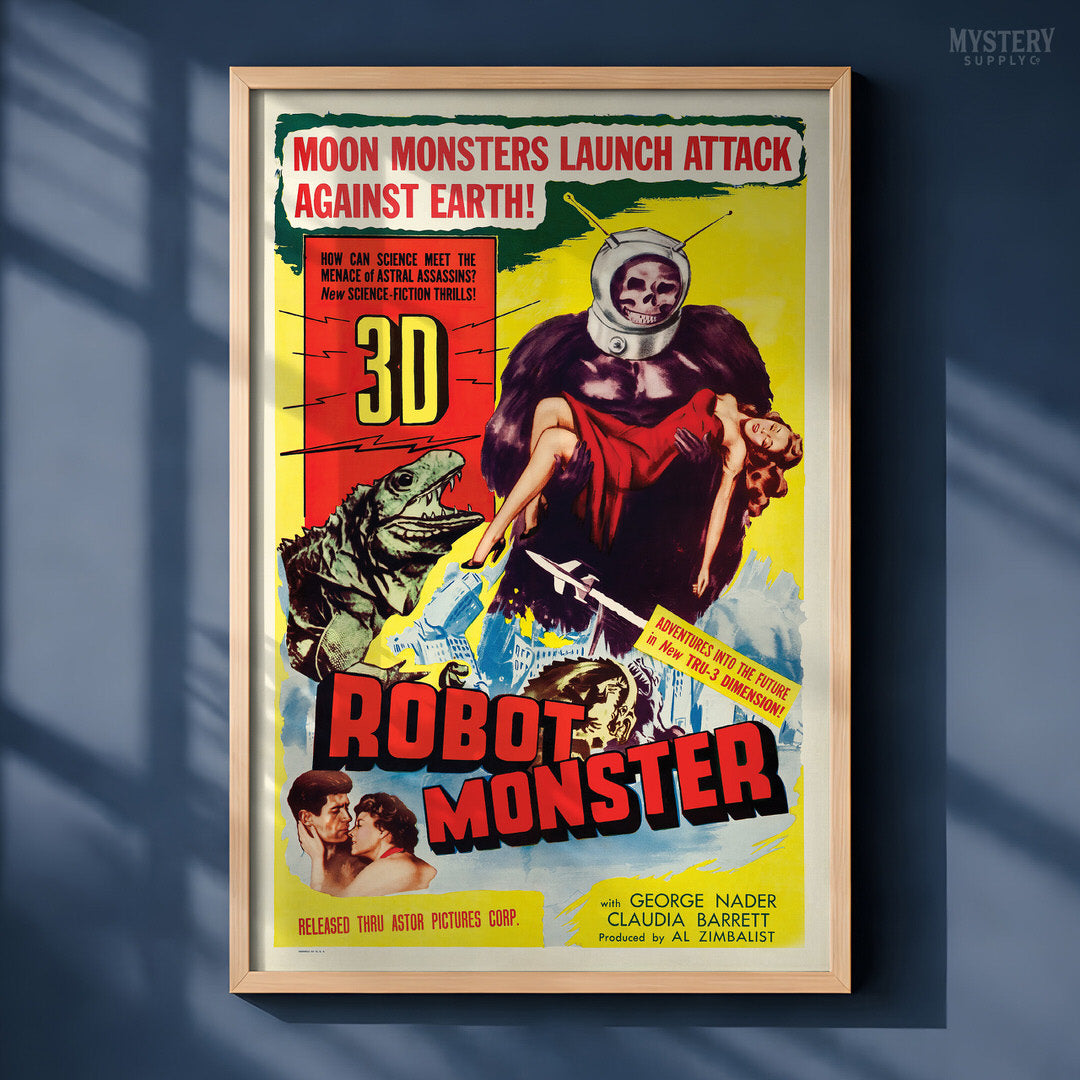 Robot Monster 1953 Science Fiction Movie Poster
