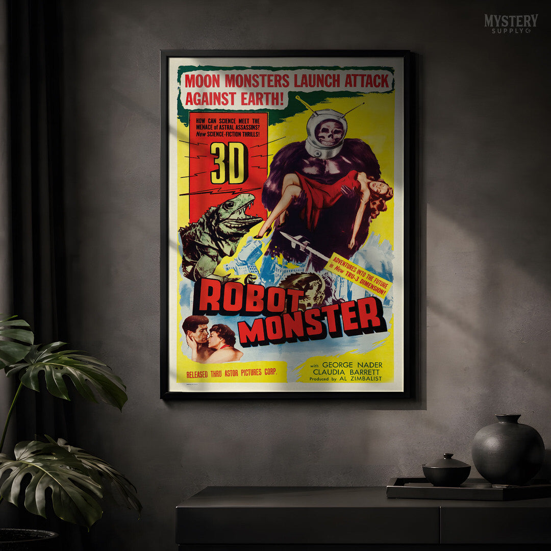 Robot Monster 1953 Science Fiction Movie Poster