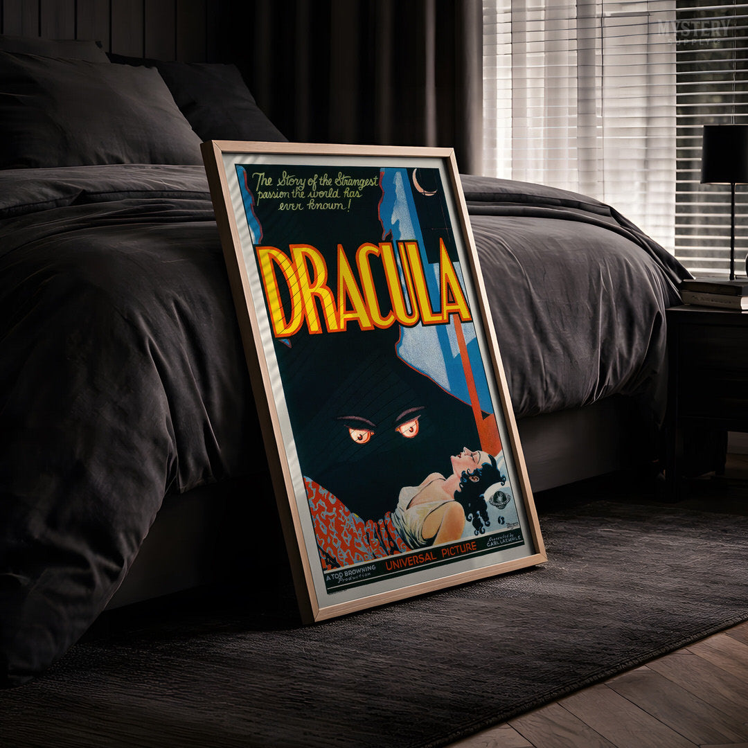 Dracula 1931 Horror Poster Style C