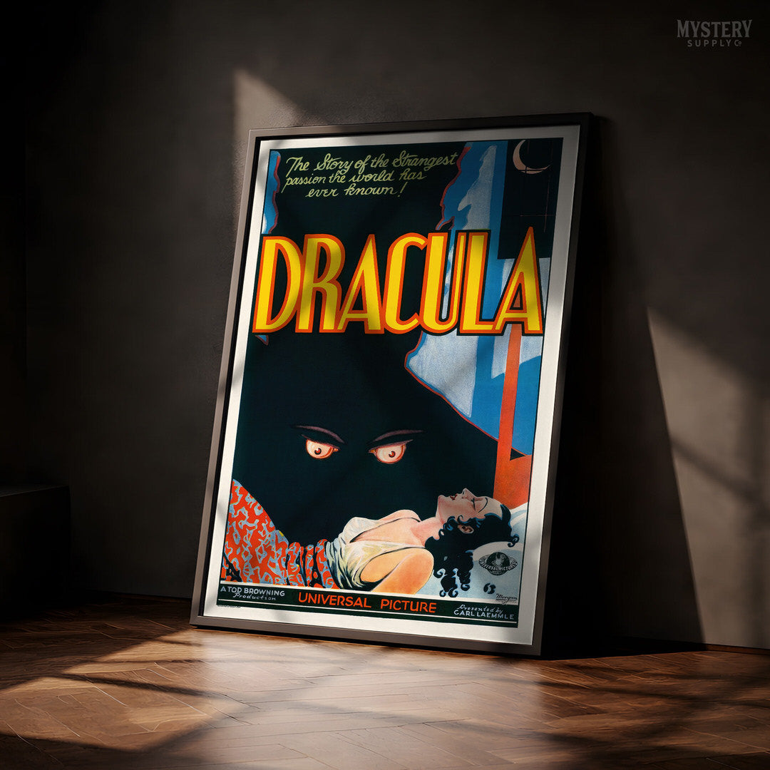 Dracula 1931 Horror Poster Style C