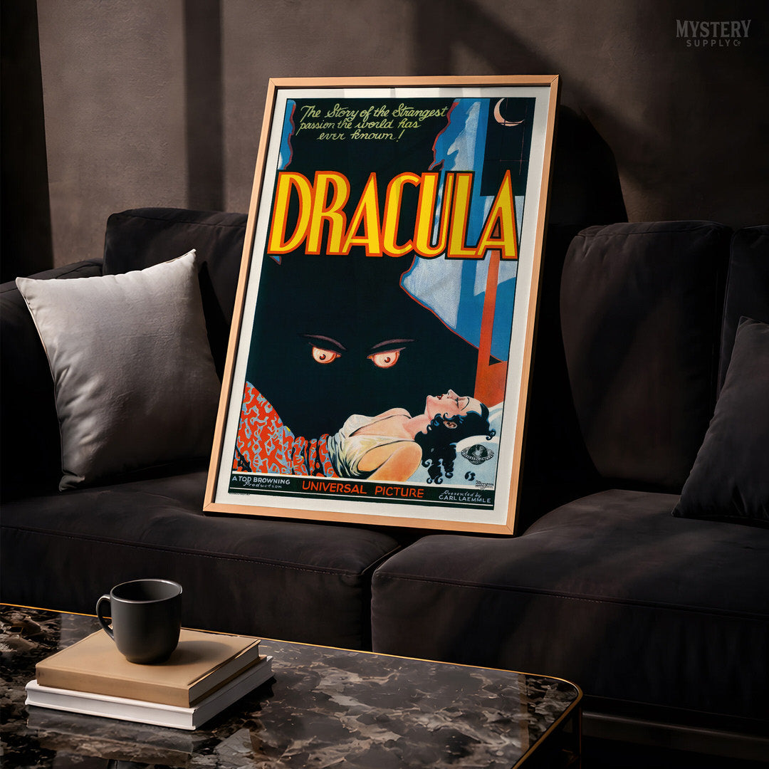Dracula 1931 Horror Poster Style C