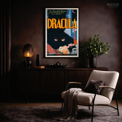Dracula 1931 Horror Poster Style C